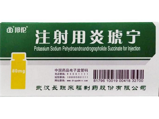 注射用炎琥宁80mg*10支