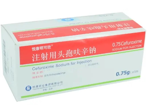 注射用头孢呋辛钠0.75g*10支